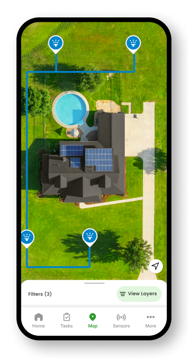 YardPro app: Lines